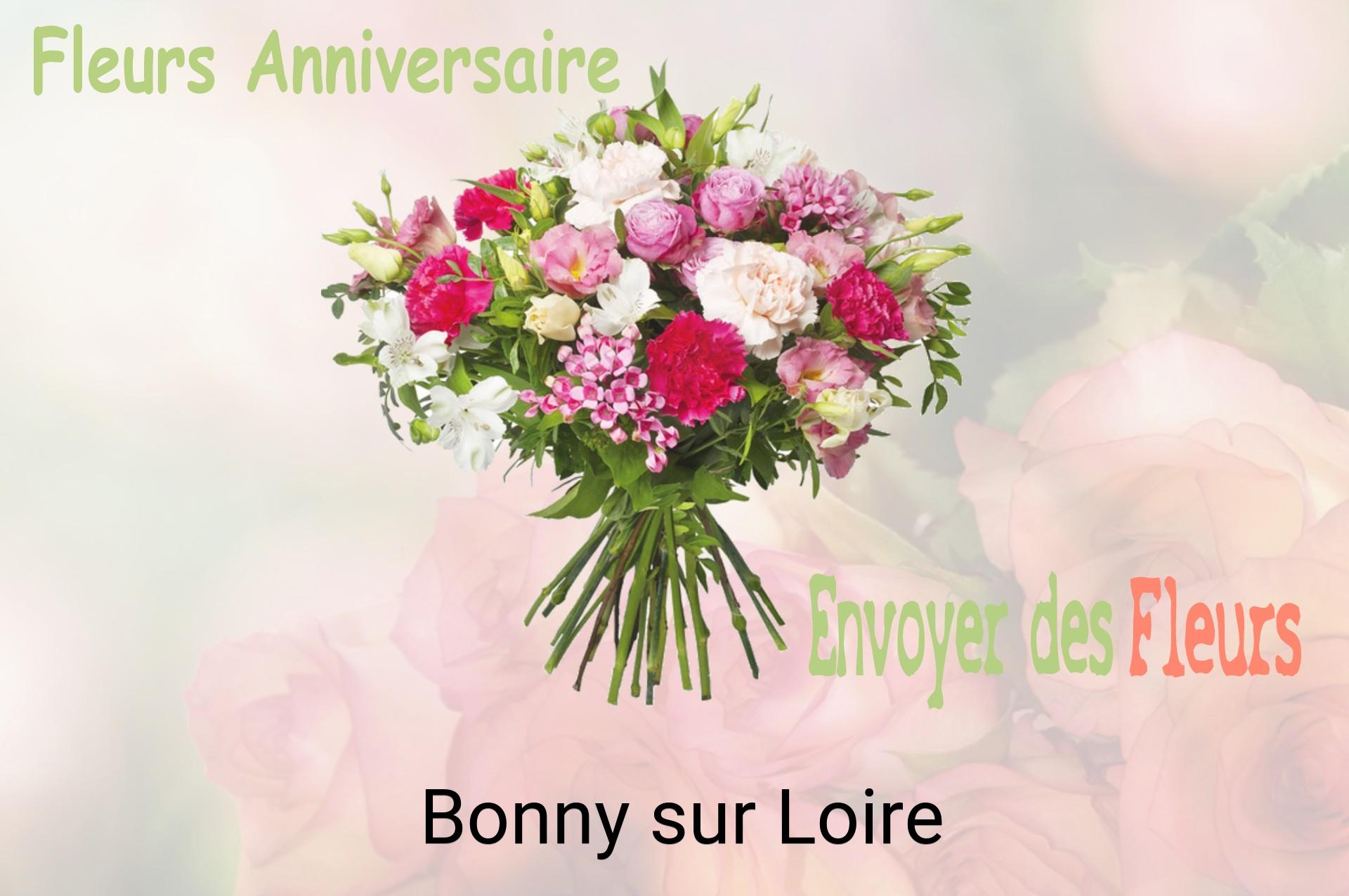 Bouquet de fleurs d’anniversaire livré à Bonny-sur-Loire